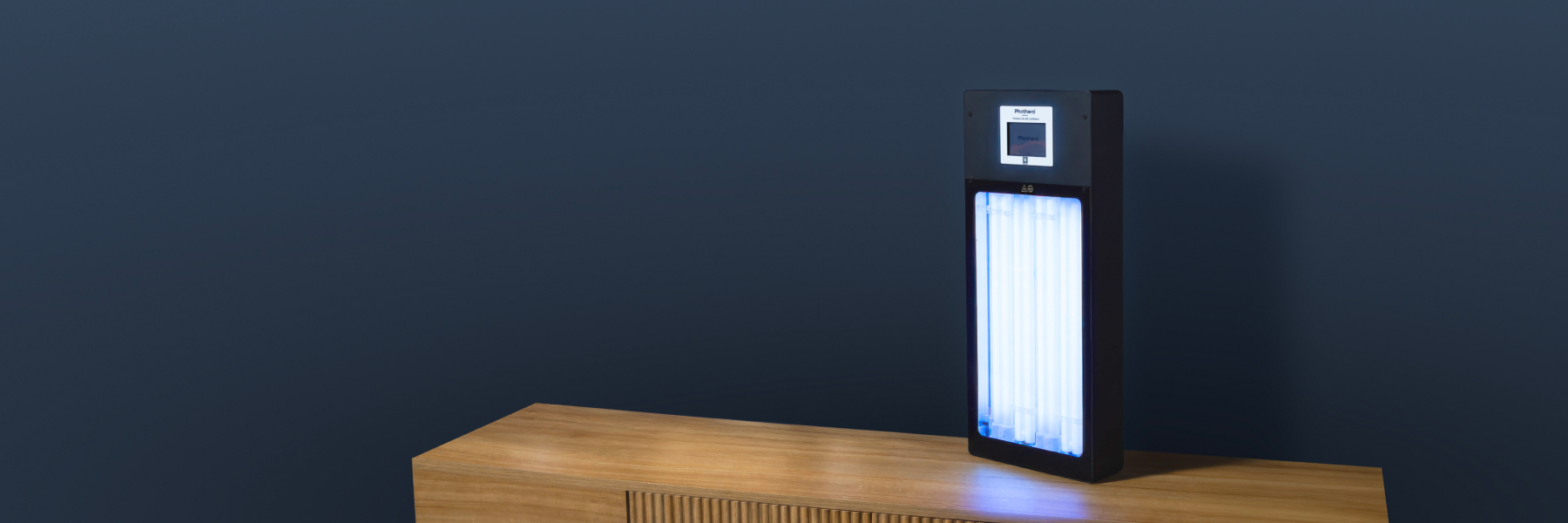 Phothera 200 device on dresser